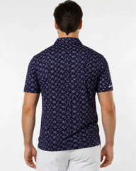 Midnight Ditsy Polo