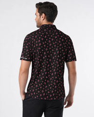 Fairway Floral Print Polo