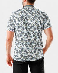 Sage Gray Camo Polo